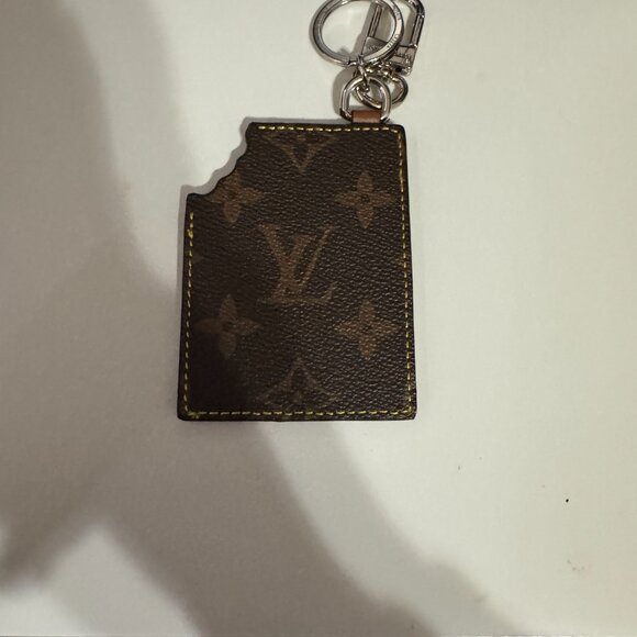 LV Chocolate Bar Figurine Key Holder And Bag Charm - Picture 2 of 3